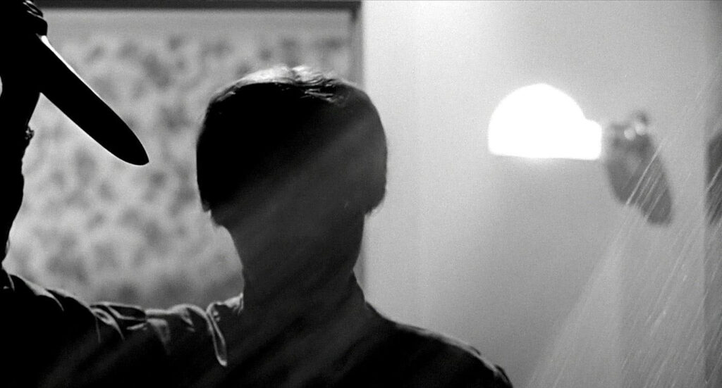 Psycho shower scene