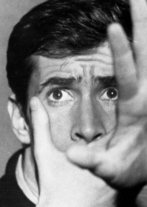 Anthony Perkins scream in Psycho